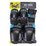 187 Killer Pads 187 Killer Pads JR Six Pack Knee/Elbow/Wrist - Electric Bolt