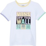 Vans Vans Kids Poster Board Ringer T-Shirt - White/ Multi