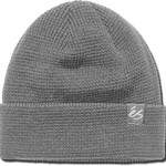 eS eS Script Waffle Knit Beanie - Grey/Heather