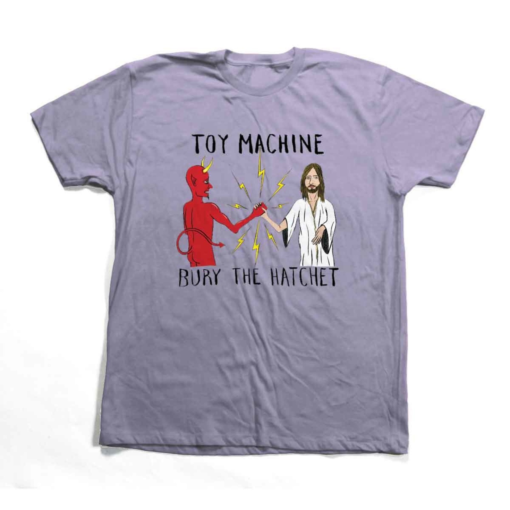 Toy Machine Toy Machine Skateboards Bury The Hatchet T-Shirt - Lavender