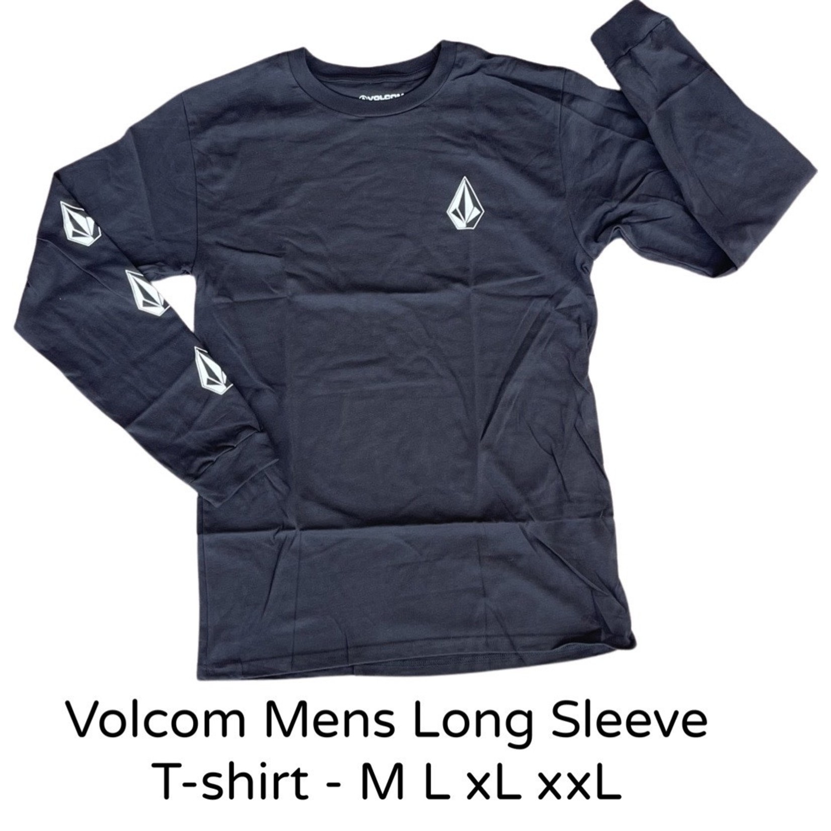 Volcom Volcom Iconic Stone L/S T-Shirt - Black