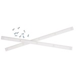 Pig Wheels Pig White Skateboard Rails w/ Screws