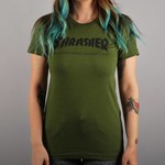 Thrasher Thrasher Skate Mag Logo Girl's T-Shirt - Green