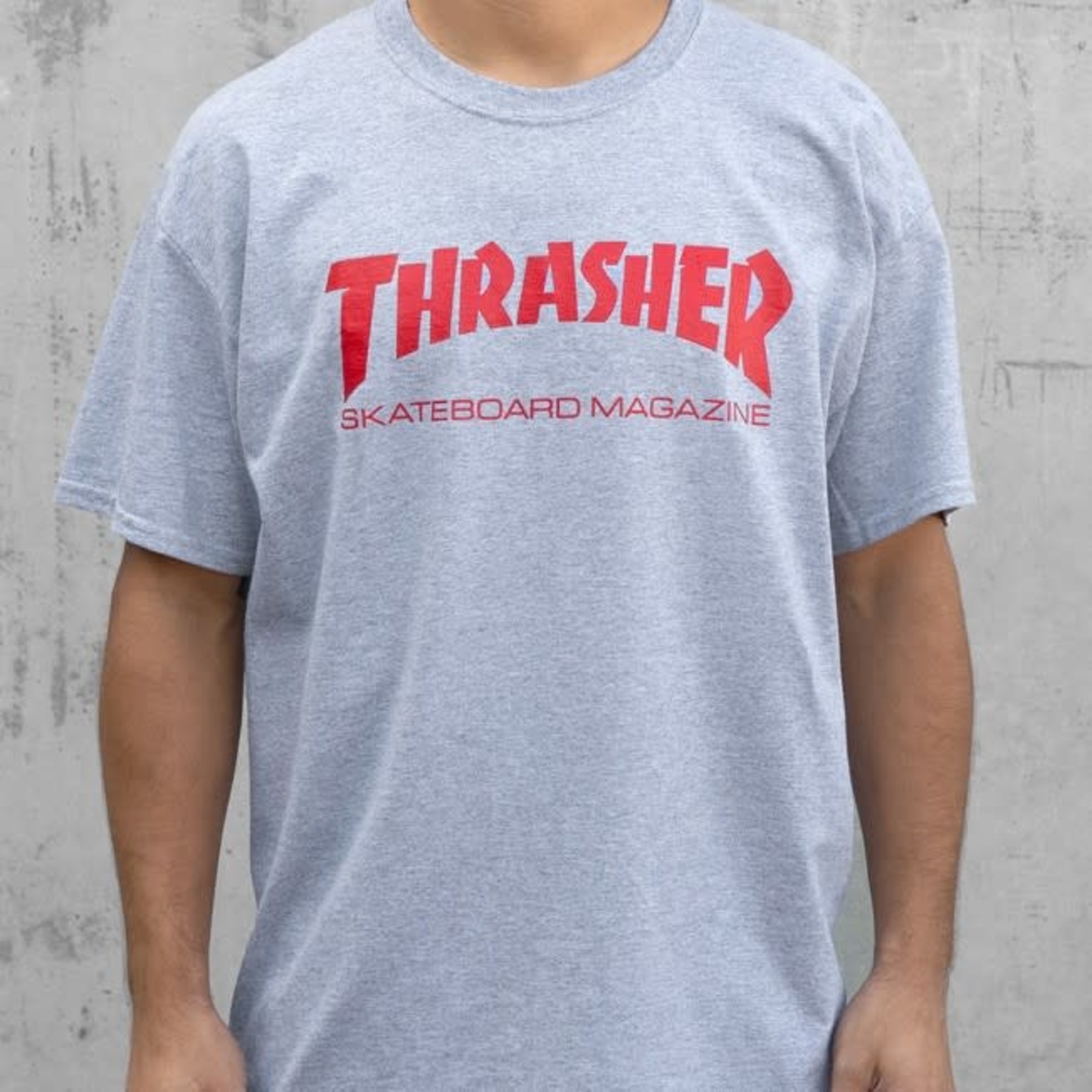 Thrasher Thrasher Skate Mag  T-Shirt - Grey/Red -
