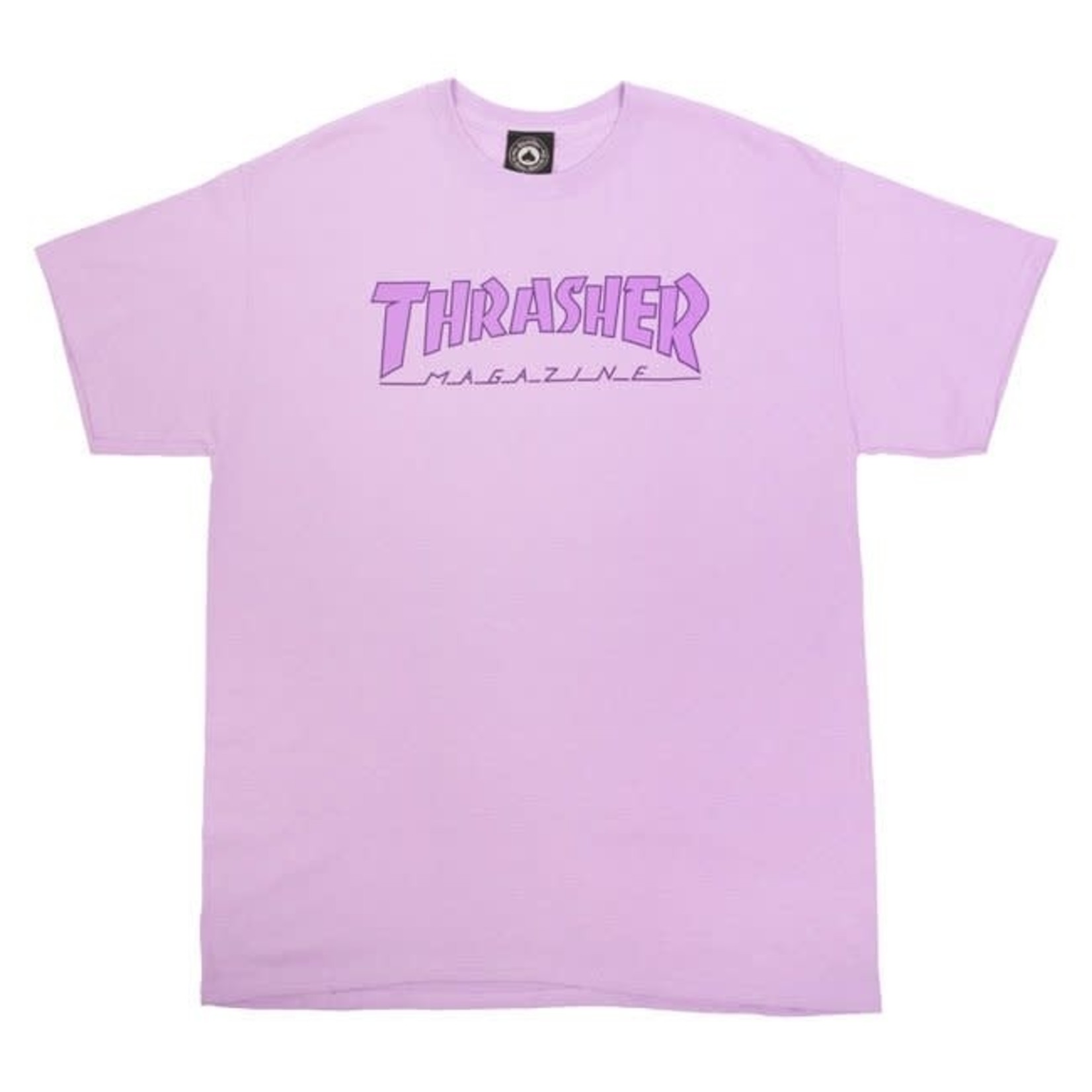 Thrasher Thrasher Outlined T-Shirt -Orchid -