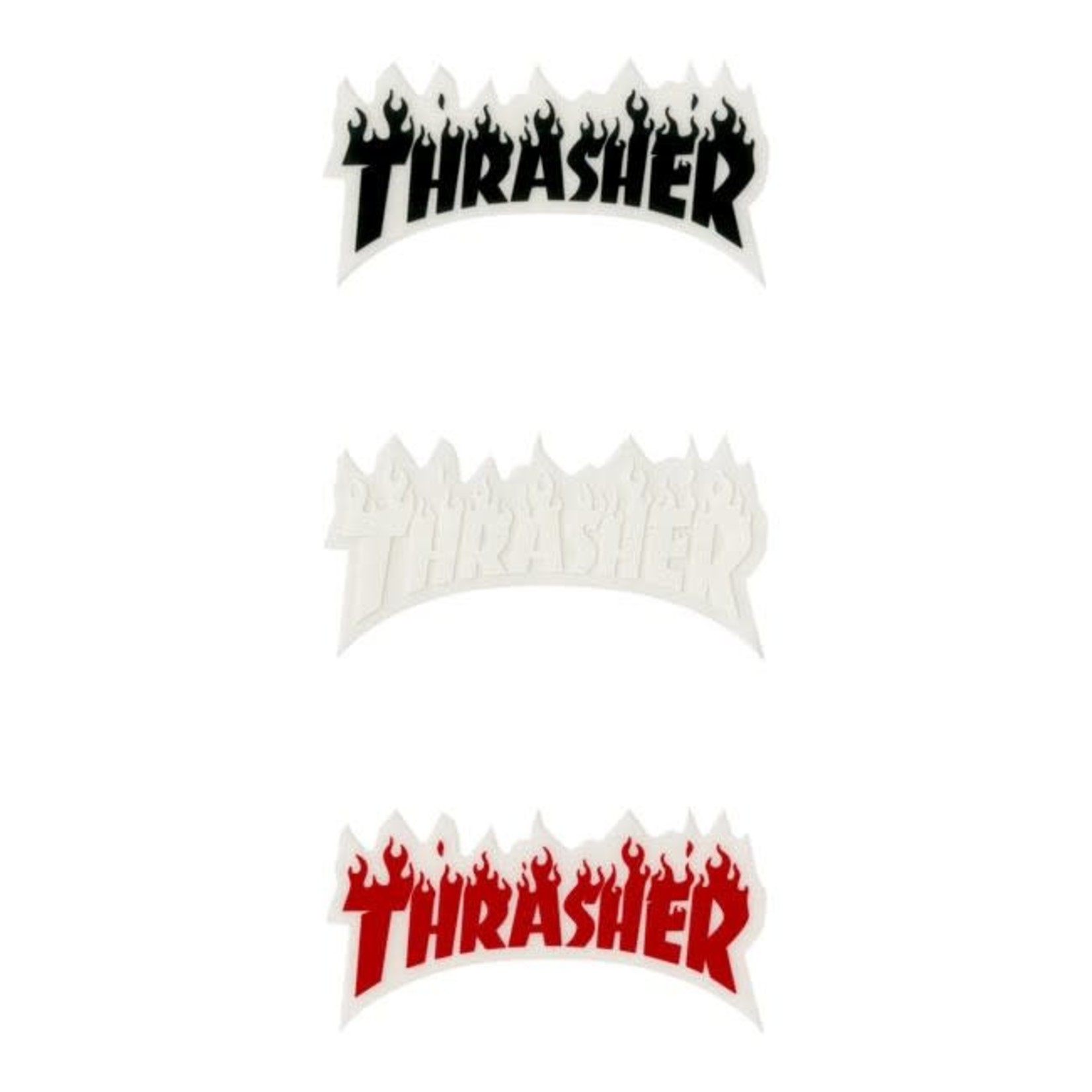 Thrasher Thrasher Flame clear Sticker (Small)