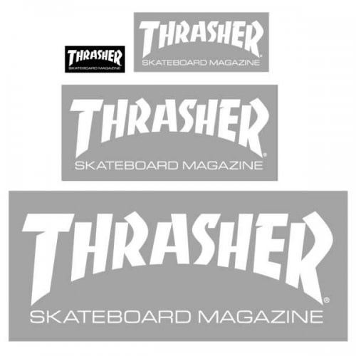 Thrasher Thrasher Skate Mag Logo Sticker (Mini) Attic Skate & Snow Shop