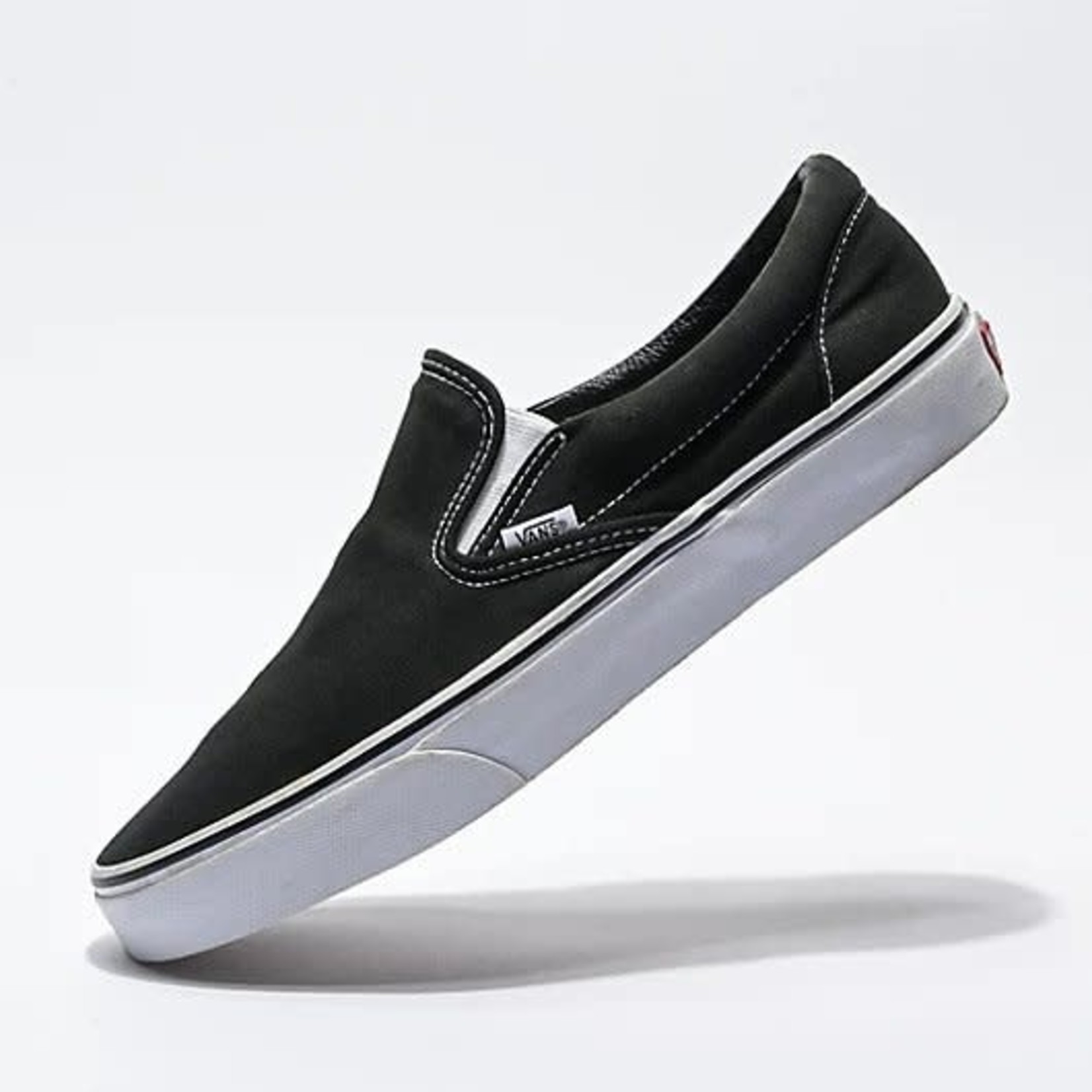 Vans Vans Classic Slip-On Men's Skate Shoes - Black/White -