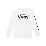 Vans Vans Kids Classic Checker Long Sleeve Sun Shirt - White/Black