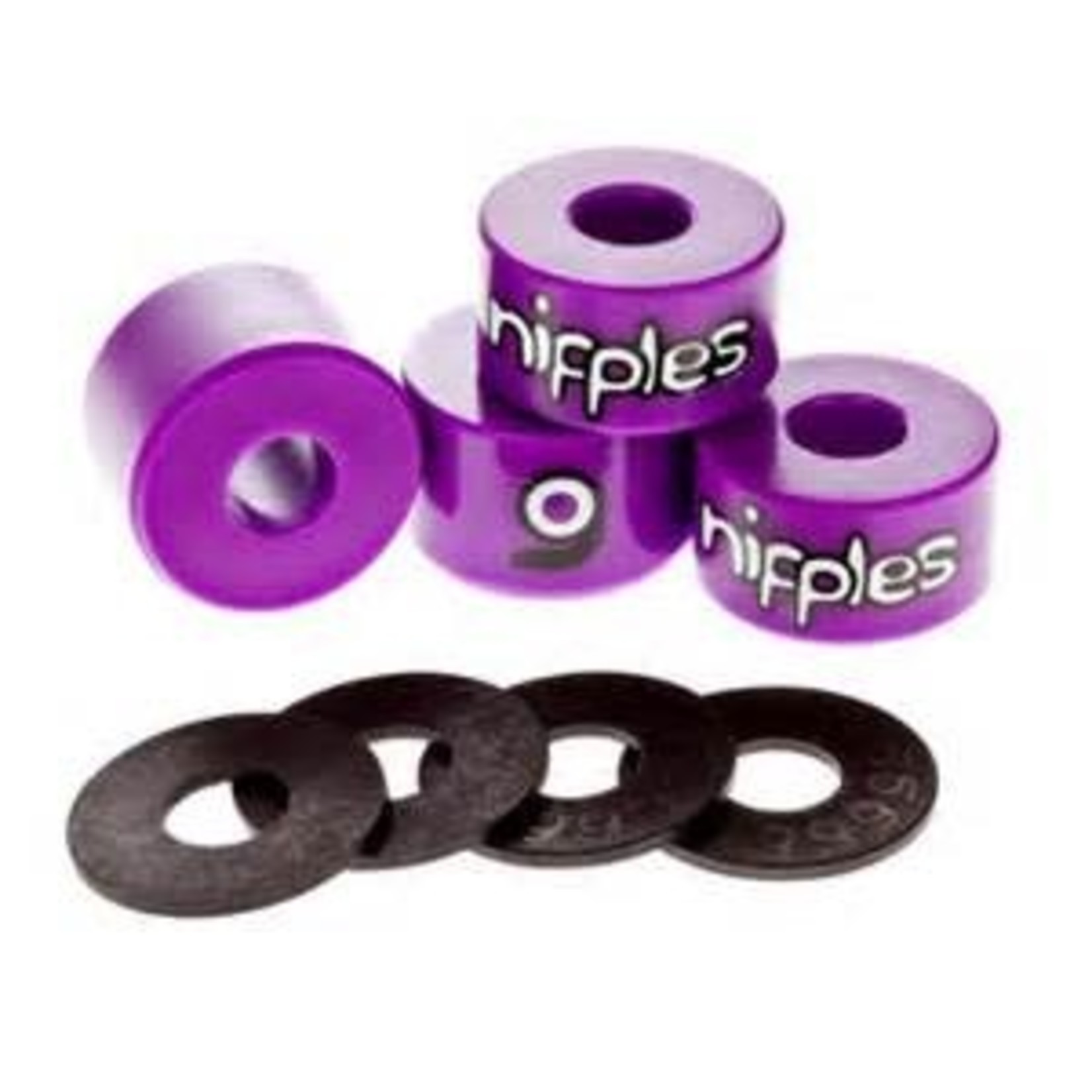 Orangatang Wheels Orangatang Nipples Bushings - Purple - Medium 160-230 lbs / 70-105 kg