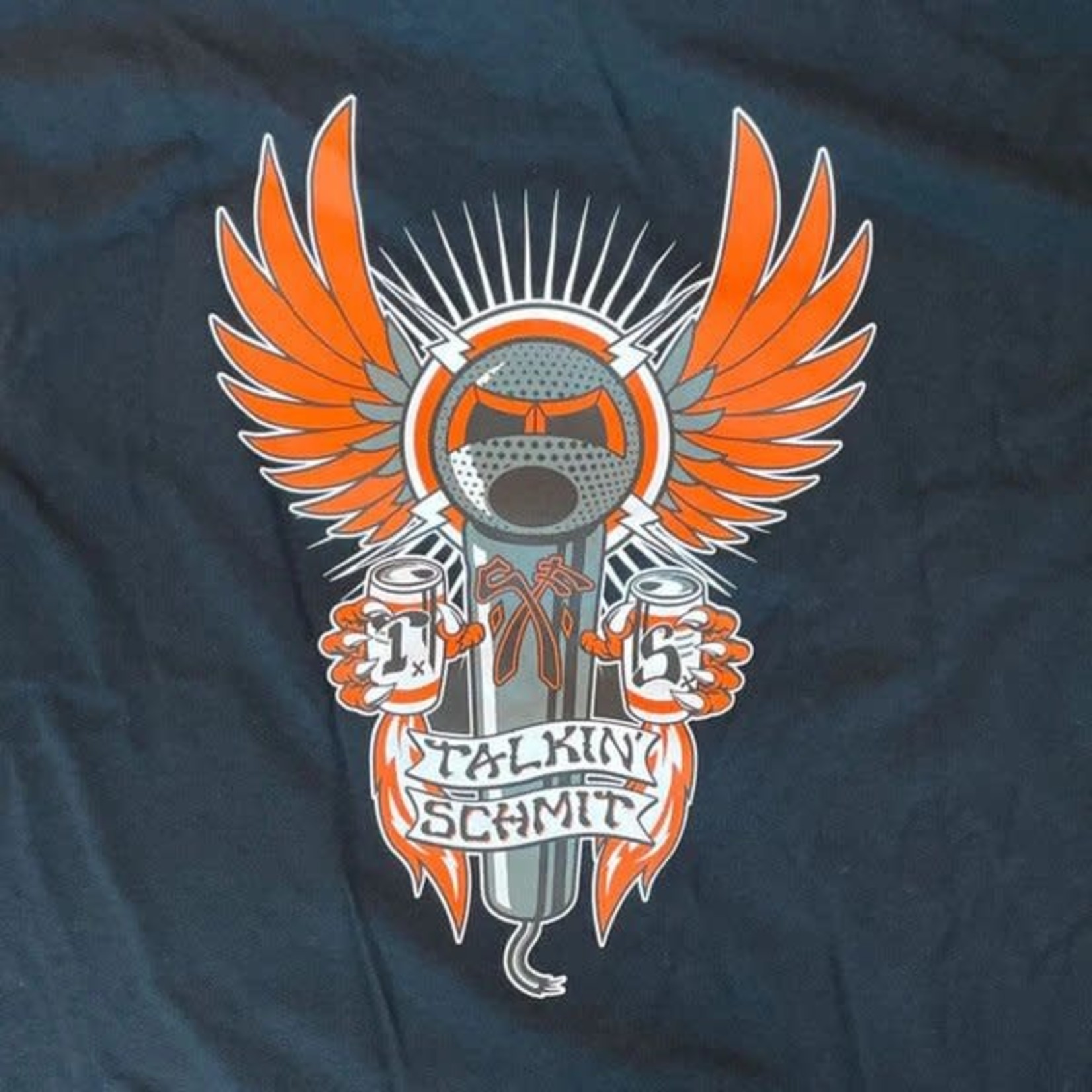 talkin schmit Talkin' Schmit T-Shirt - Black/Orange