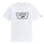 Vans Vans Mens Full Patch T-Shirt - White/Black Large