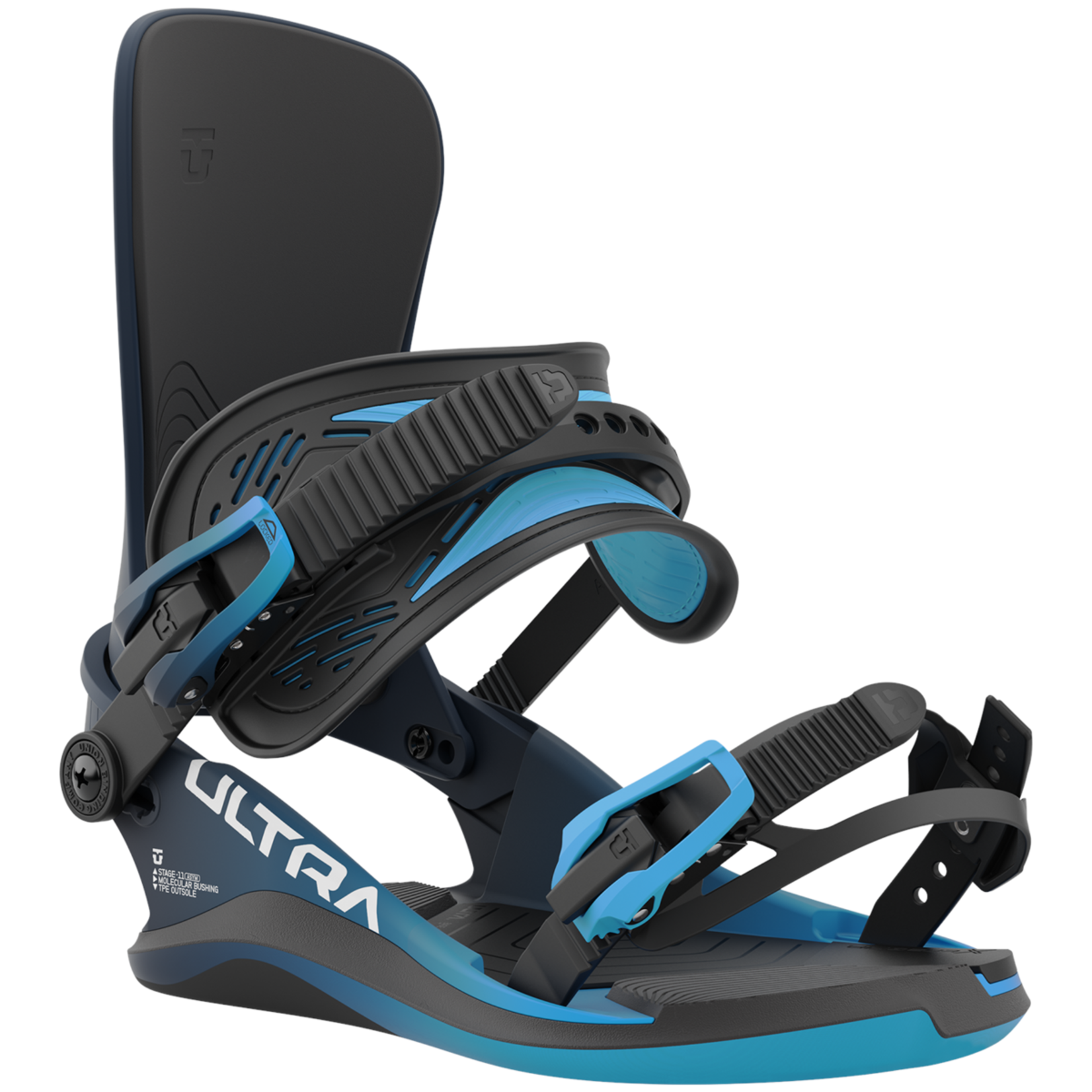 2023 Union Men's Ultra Snowboard Bindings - Aqua Blue - Attic