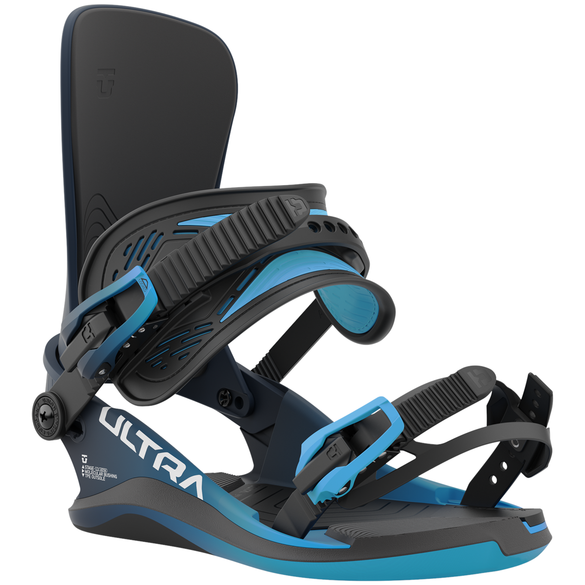 2023 Union Men's Ultra Snowboard Bindings - Aqua Blue