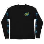 Santa Cruz Skateboards Santa Cruz Street Creep Hand L/S T-Shirt - Black