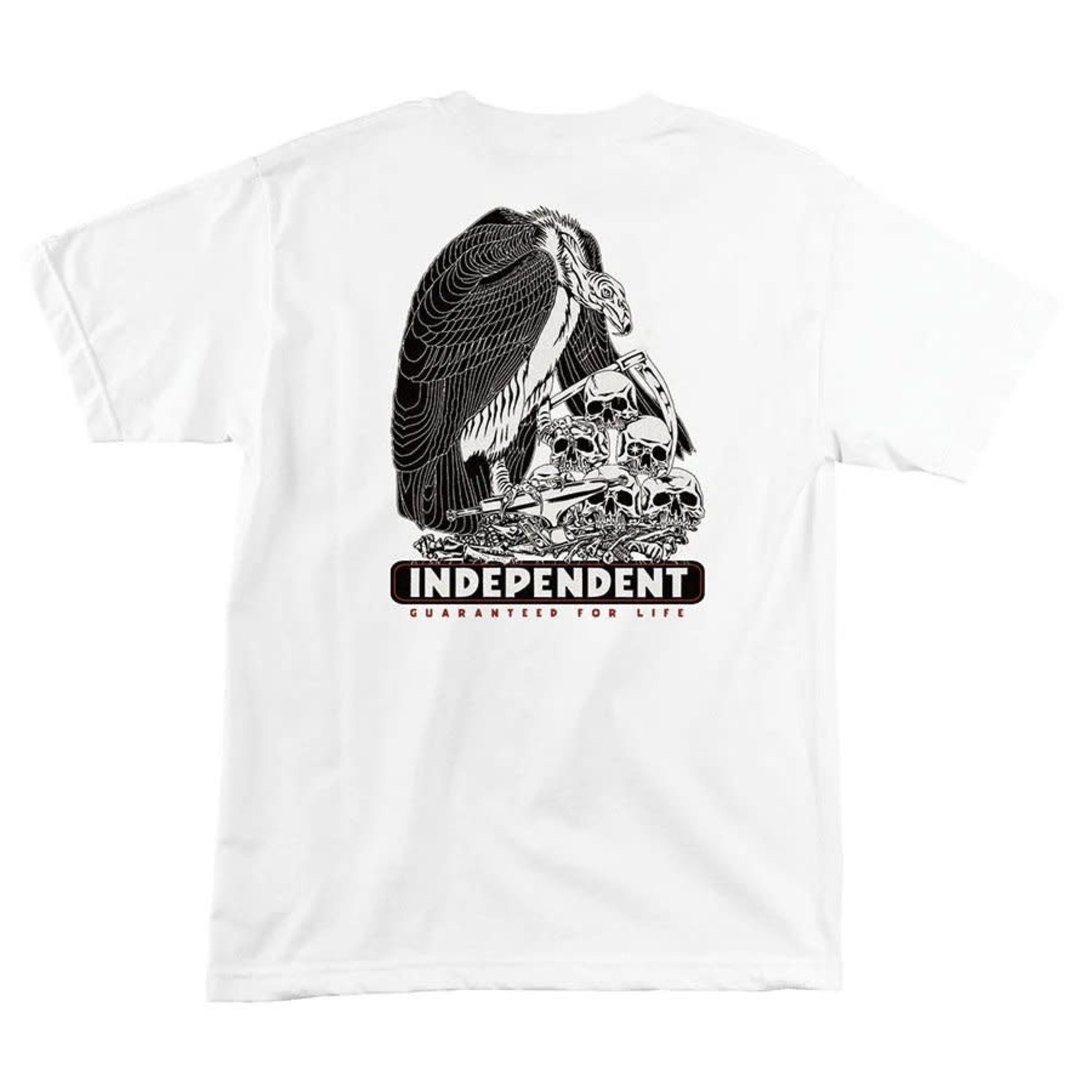 Independent Independent Mens GFL Boneyard S/S T-Shirt - White - S -