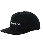 Independent Independent B/C Groundwork Snapback  Hat- Black