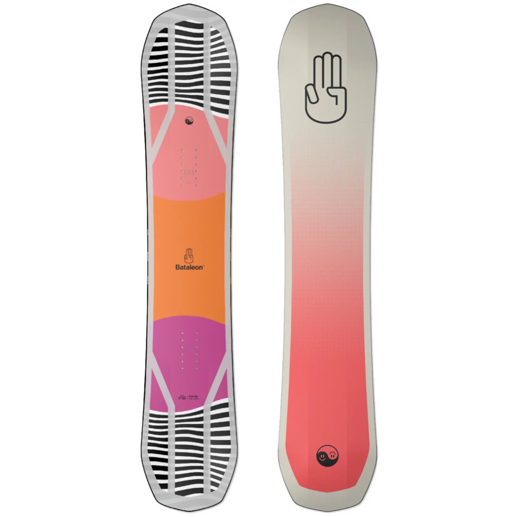 Vul in Aan het water Knorrig Bataleon 2023 Bataleon Womens Push Up Snow Deck - - Attic Skate & Snow Shop