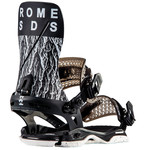 Rome SDS 2023 Rome Mens Katana Snowboard Bindings - Black/White Distortion