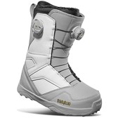 2023 ThirtyTwo Womens STW Double Boa Snowboard Boot - Grey/White