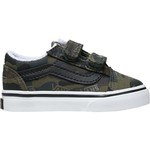 Vans Vans Old Skool V Camo Skate Shoe - Black/Timberwolf