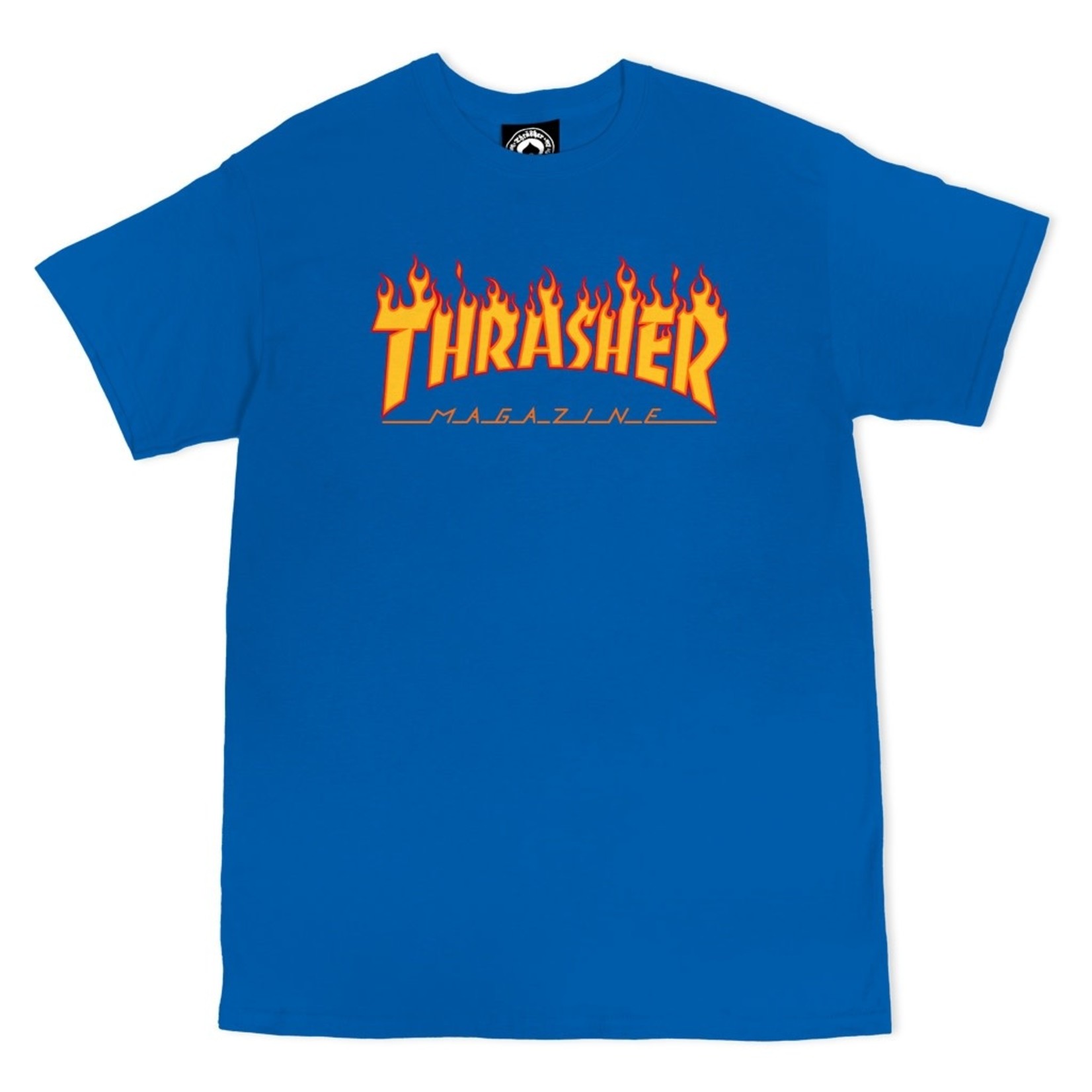 Thrasher Thrasher Flame Logo T-shirt- Royal