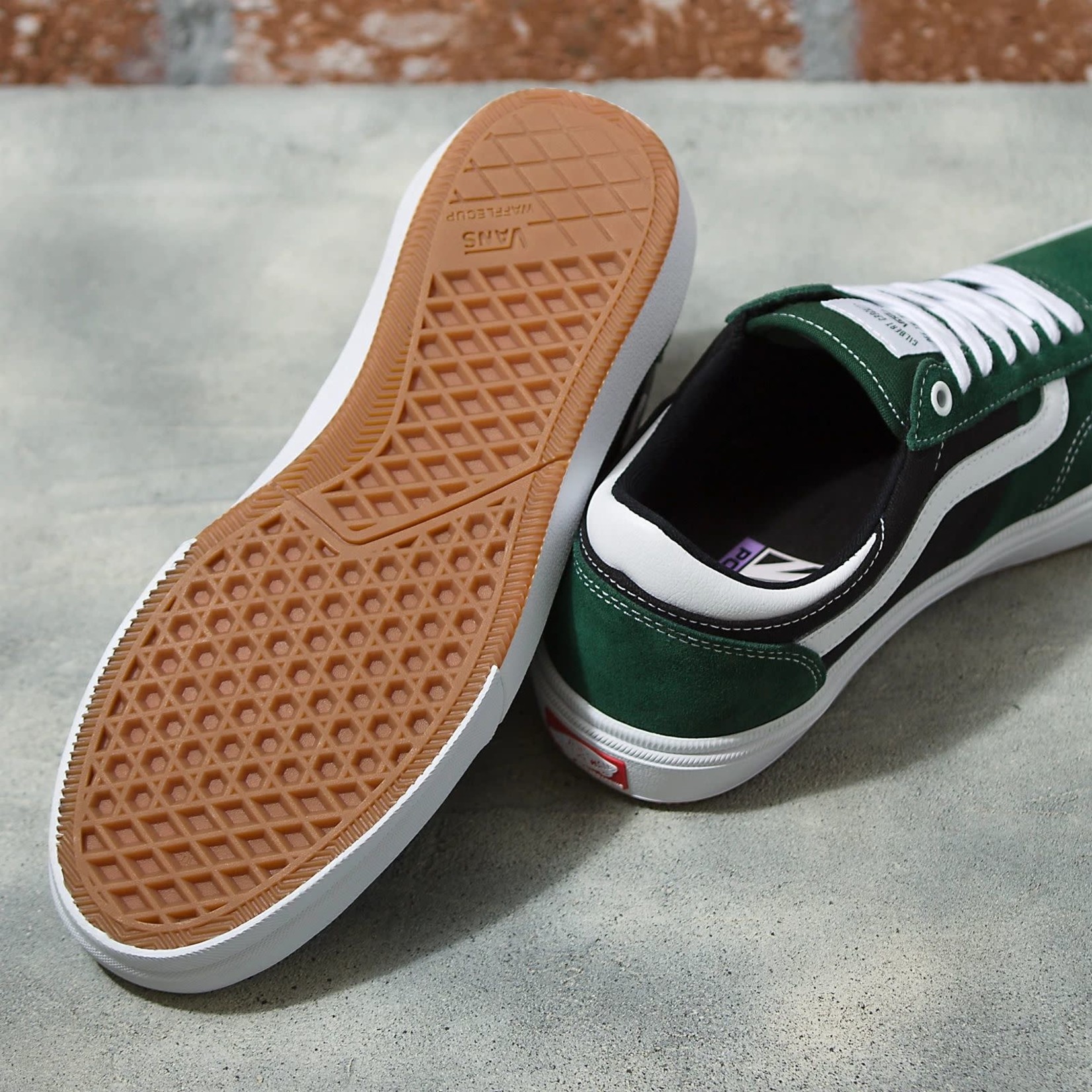 Vans Vans Gilbert Crockett Skate Shoes - Dark Green/White