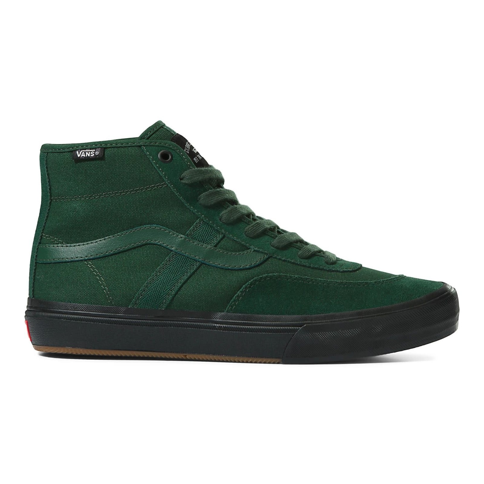 Vans Vans Gilbert Crockett High Skate Shoe - Dark Green/Black