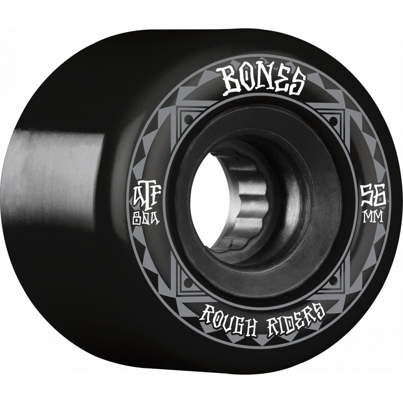 Bones Bones ATF Rough Rider Runners Wheels - Black - 56mm x 80A