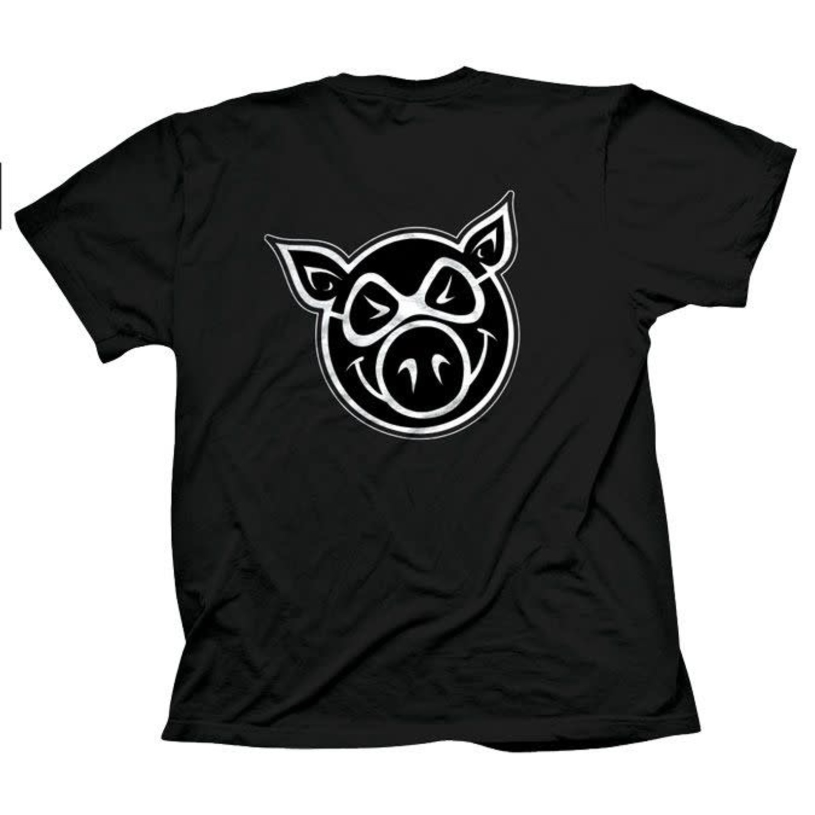 Pig Wheels Pig Wheels F & B Head T Shirt - Black