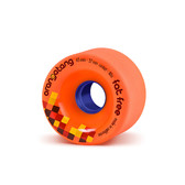 中古良品！ローデッド★Orangatang★オランガタン★ケーゲル★80㍉77a Orangatang Wheels 65mm 80a - Fat Free Orange (Set of 4) - Attic
