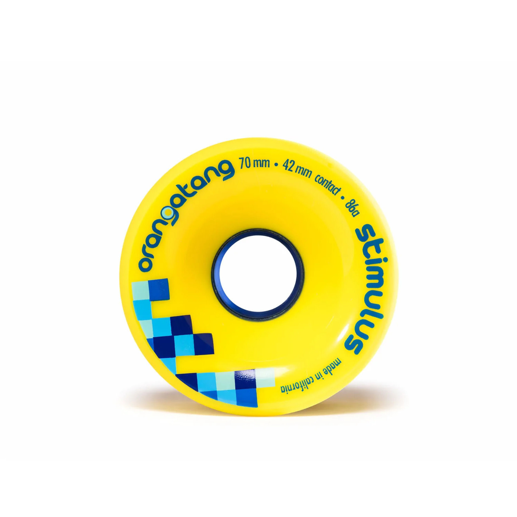 Orangatang Wheels Orangatang Wheels 70mm 86a - Stimulus Yellow (Set of 4)