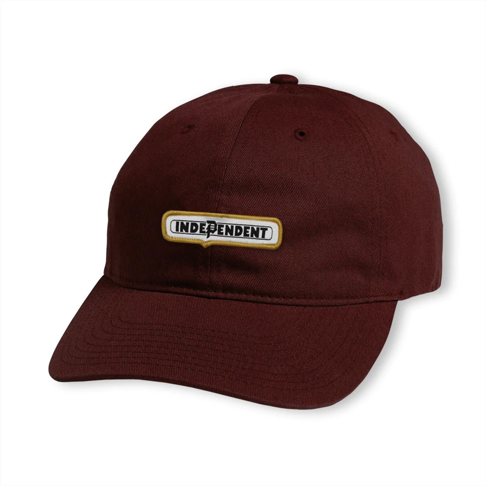 Primitive Primitive X Independent Bar Strapback Hat - Burgundy
