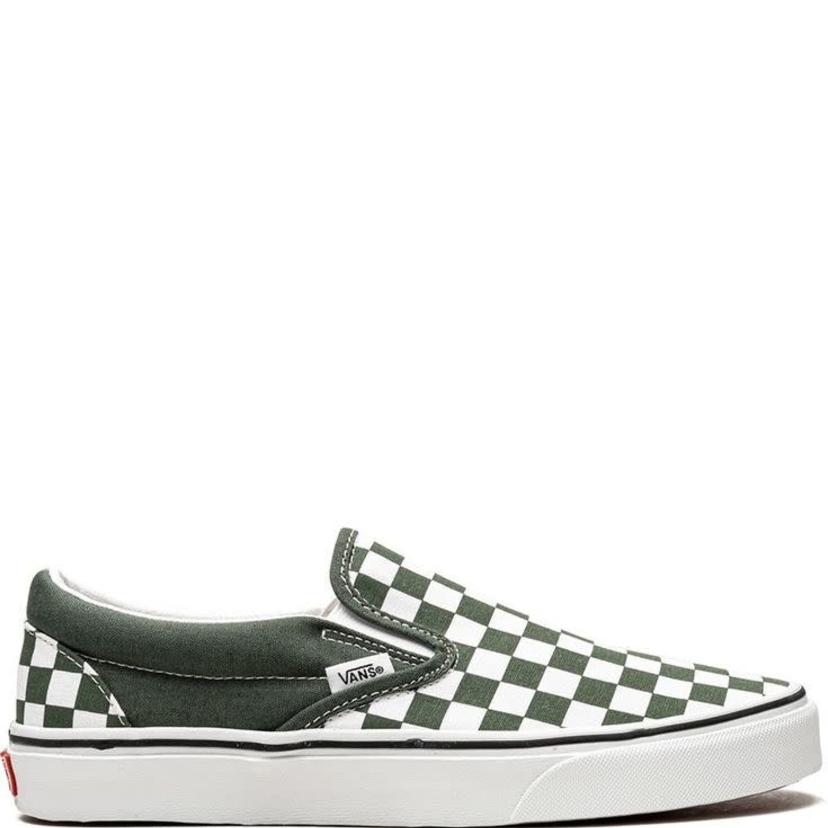 Vans Vans Classic Slip-On Youth Skate Shoes - Scarab Green/ True White -