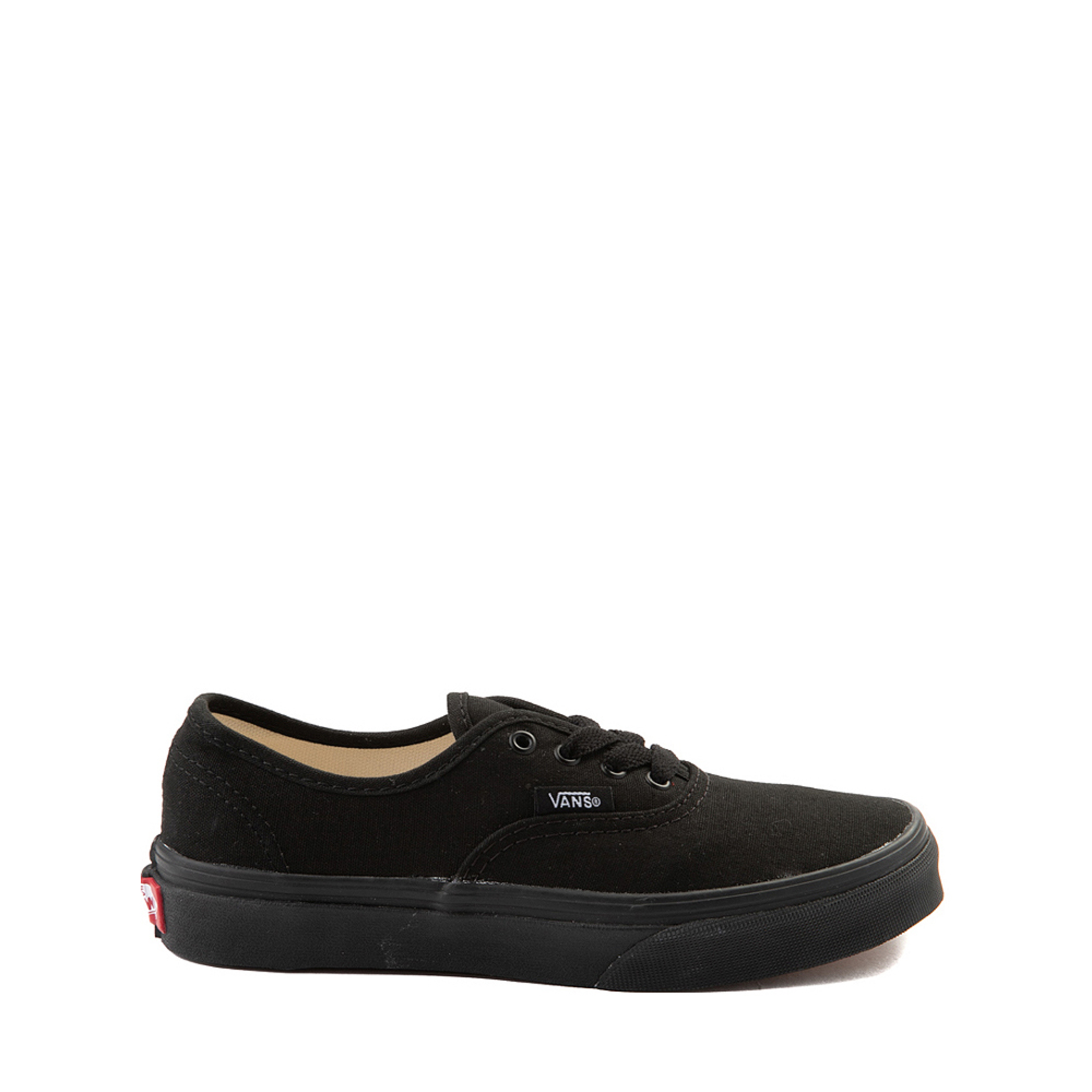 Vans Vans Authentic Youth Skate Shoes - Black/Black -