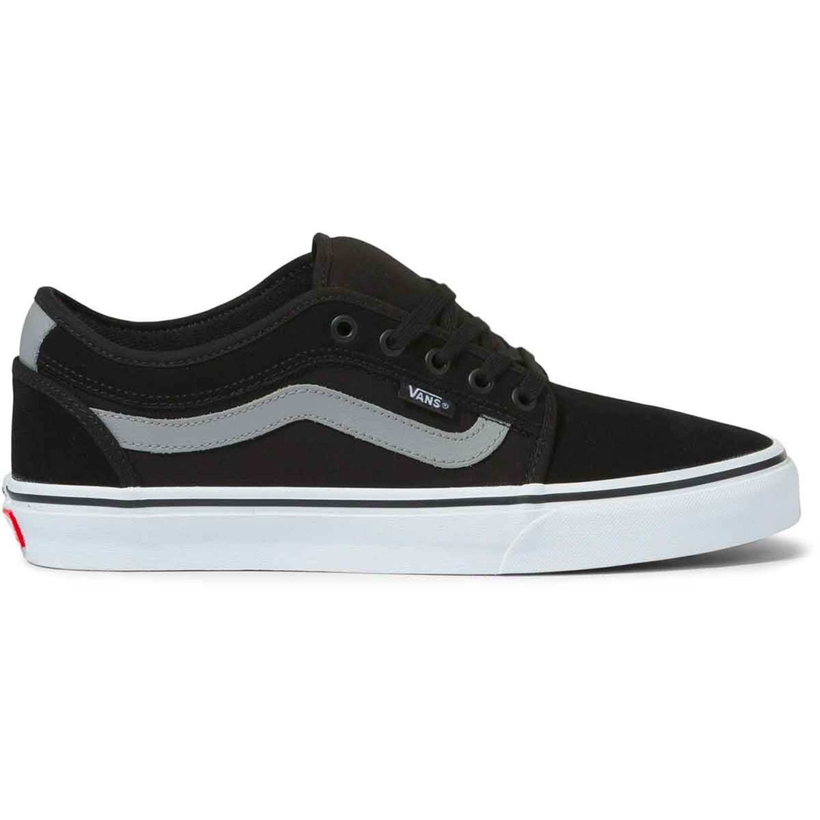 Vans Chukka Low Sidestripe Skate Shoes - Black/Grey/White - - Attic ...