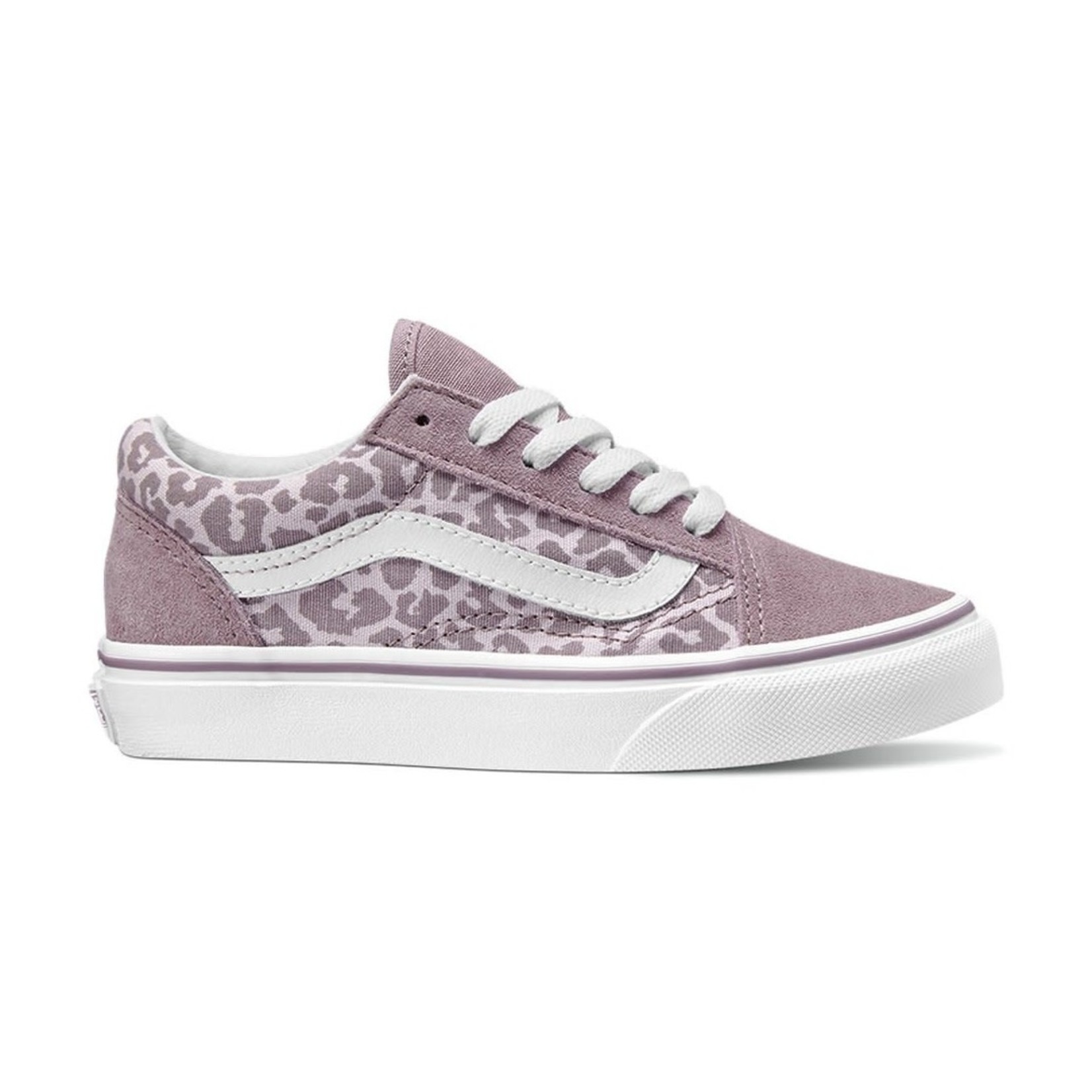 Vans Vans Old Skool Kids Skate Shoes - Orchid Ice/ Purple Dove