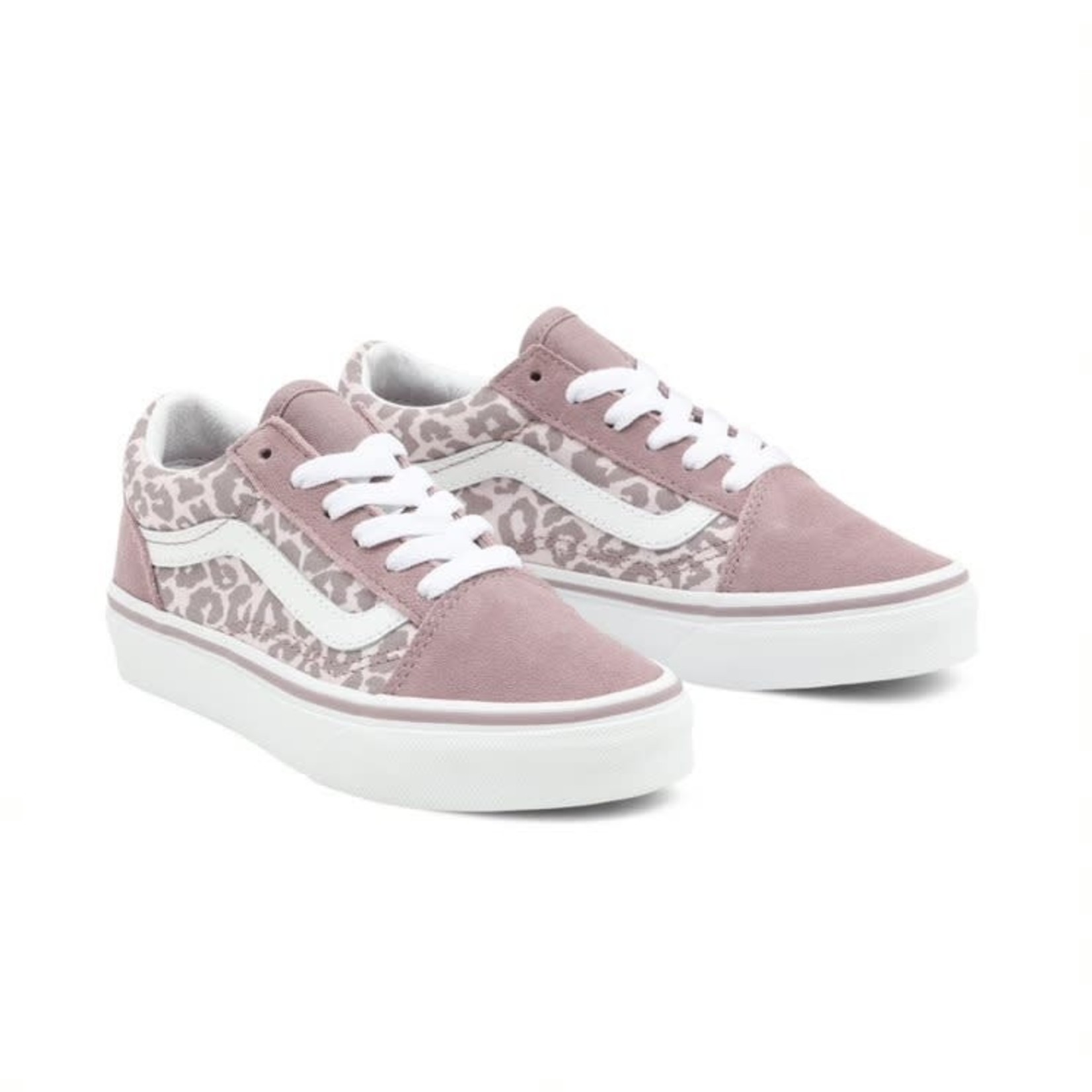 Vans Vans Old Skool Kids Skate Shoes - Orchid Ice/ Purple Dove