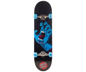 Screaming Hand Full Santa-Cruz Skateboard Complete in black – TITUS