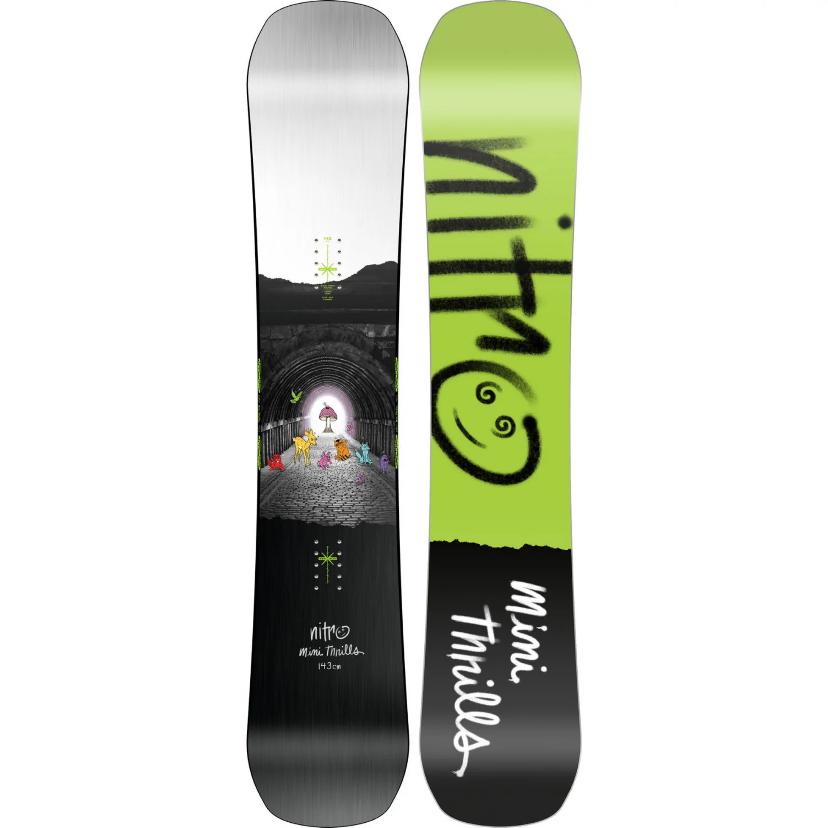 Nitro 2023 Nitro Youth Mini Thrills Snowboard Deck -