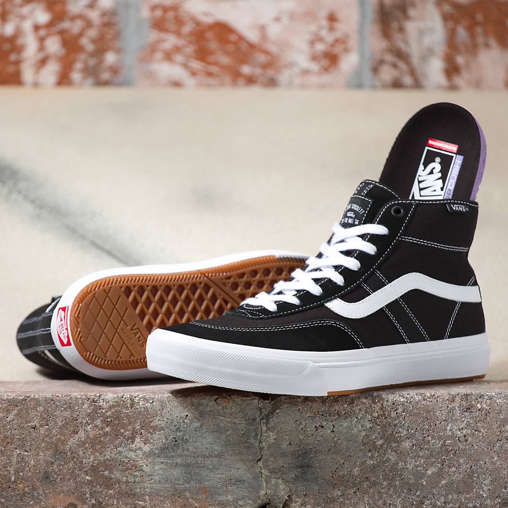 Vans Vans Crockett High Shoe - Black/White