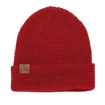 Coal Headwear Coal Juno Waffle Knit Beanie - Red