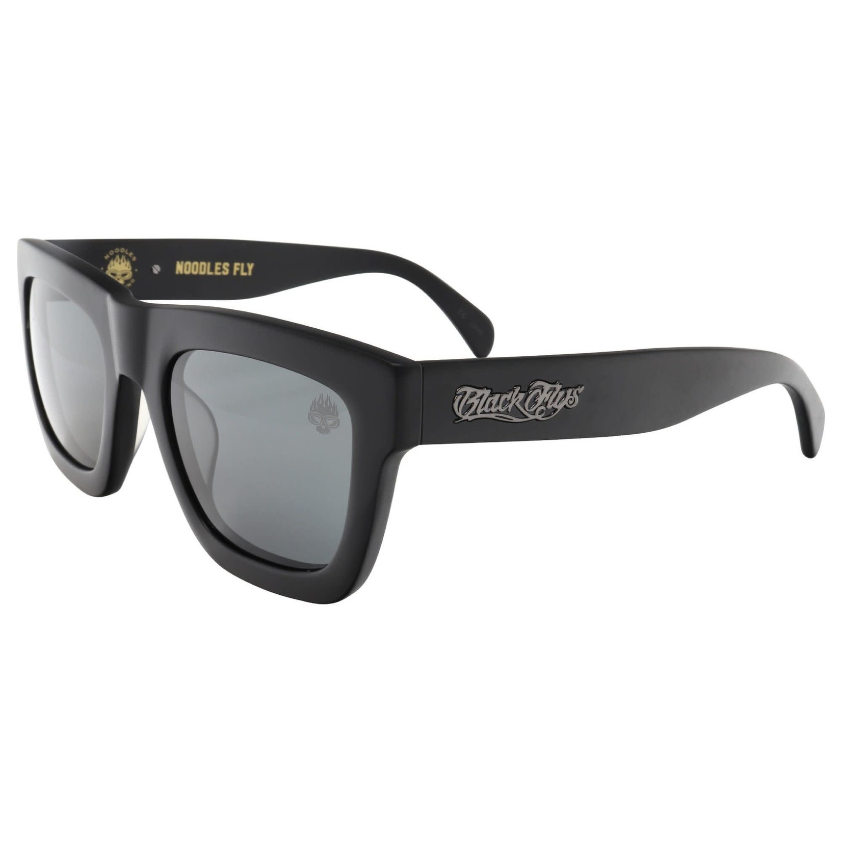 Black Flys Black Flys Noodles Fly Sunglasses - Matte Black/Smoke Lens