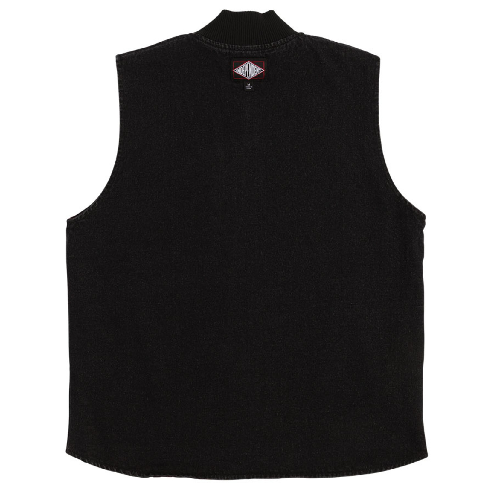 Independent Halstead Work Vest Black Attic Skate & Snow Shop