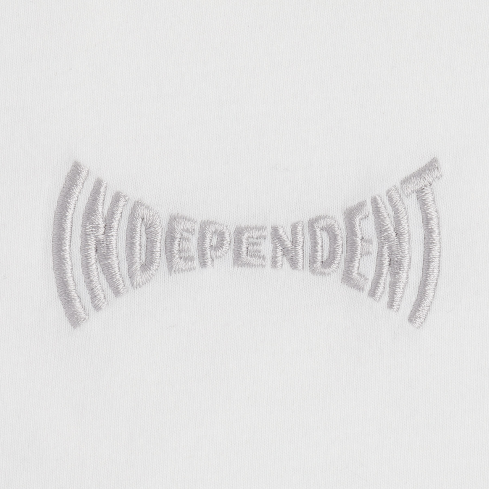Independent Independent Spanning Henley T-Shirt - White/Navy/Grey -