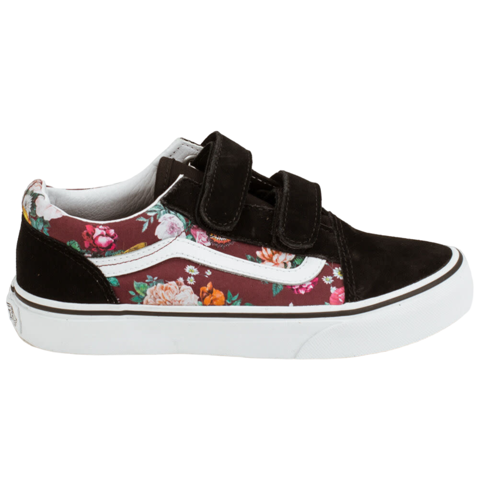 Vans Vans Old Skool V Youth Skate Shoes - Butterfly Floral -