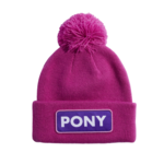 Coal Headwear 2023 Coal The Vice Pom Kid's Beanie - Deep Pink (Pony)