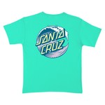 Santa Cruz Santa Cruz Wave Dot Girl's T-Shirt - Mint