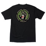 Santa Cruz Skateboards Santa Cruz Screaming Insigna T-Shirt - Black