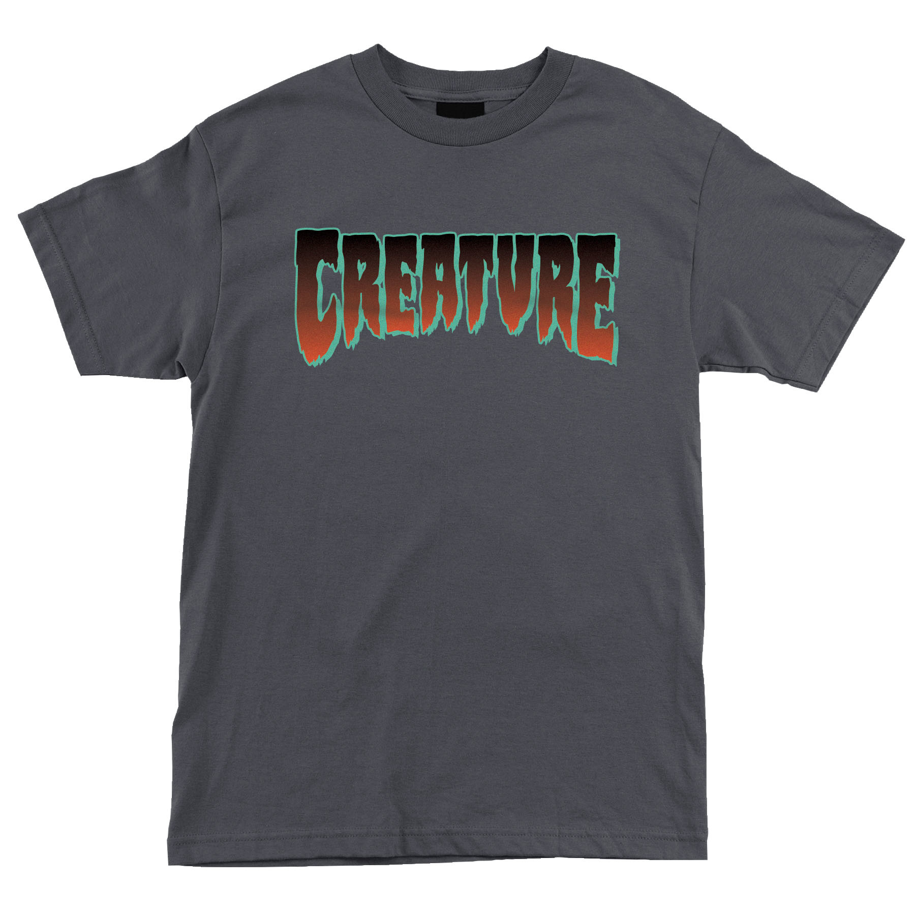 【YESEYESEE】PJW CREATURE TEE CHARCOAL creature-creature-logo-t-shirt